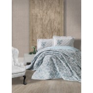 Clasy Raven Ranforce Tek Kişilik Yatak Örtüsü Takımı Su Yeşili