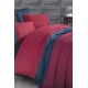 Clasy  Kharma Butik Örgü Battaniyeli Pamuk Saten Nevresim Takımı Çift Kişilik Bordo Clasy  Kharma Butik Örgü Battaniyeli Pamuk Saten Nevresim Takımı Çift Kişilik Bordo