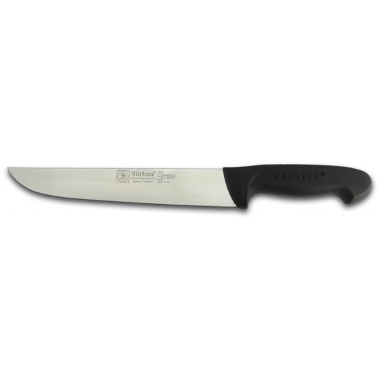 Sürbısa 61150 Pimsiz Sap Sürmene Kasap Bıçağı (5 No Kuşbaşı + Doğrama) 