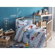 Taç Bebek Traffic Ranforce Uyku Seti Mavi Taç Bebek Traffic Ranforce Uyku Seti Mavi