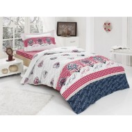 Türkiz Genç Marine Ranforce Tek Kişilik Nevresim Takımı