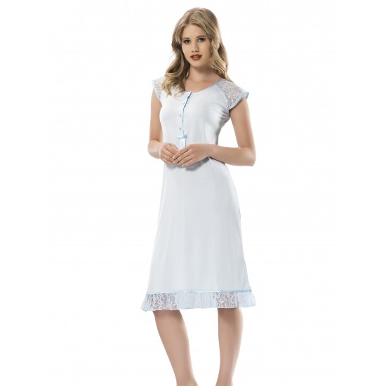 Türen Askılı Gecelik  3123