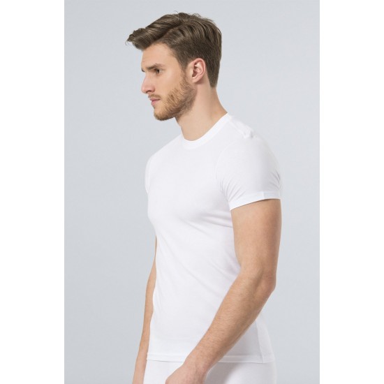 Türen Likralı Kapalı Yaka Erkek Erkek T-Shirt 164
